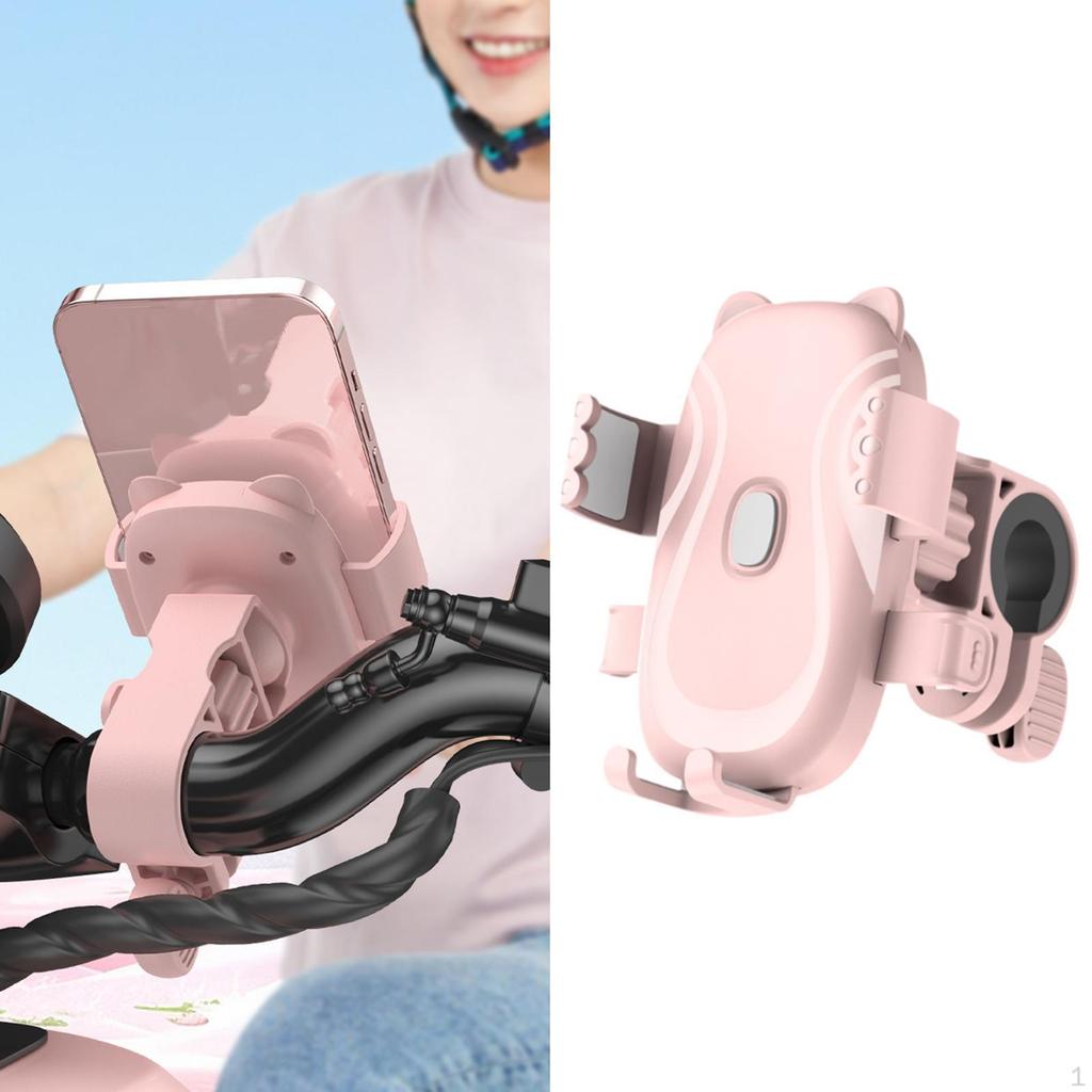 Велосипедный держатель для телефона с регулируемым углом, ударопрочный, устойчивый, вращающийся, крепление для мотоцикла, для горного