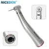 1:5 Dental Increasing Fiber Optic Contra Angle Low Speed Handpiece Push Button E-type Motor