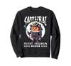 Japanese Samurai Sushi Food Graphic Sweatshirt for and Kids Men, Boys, Women,