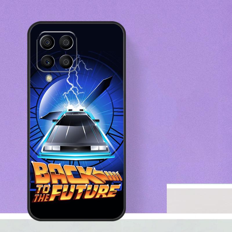 Назад в будущее Машина времени для Samsung Galaxy M12 M32 M52 M14 M34 M54 M21 M51 M31 M30s M20 M15 M55 M13 M33 M53 Чехол
