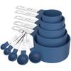 10PCS Plastic Measuring Spoons Set Stackable Measuring Cup and Spoon Set  Baking Tool