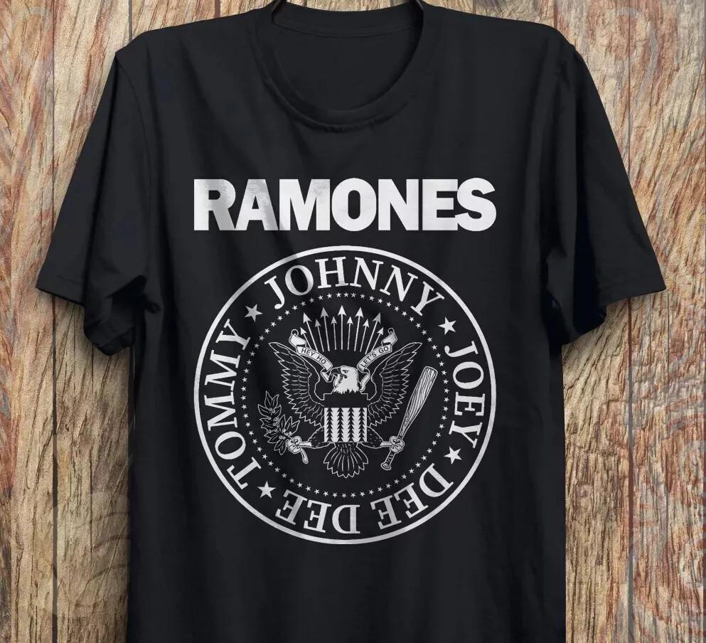 Винтажная футболка группы Ramones 90-х - Футболка Ramones, Тур группы Ramones.webp Унисекс Футболка