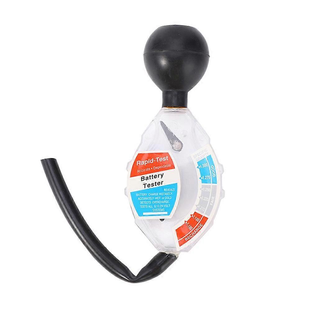 Battery Fluid Hydrometer Battery Tester Battery Liquid Concentration Tester Battery Water Specific Gravity Meter Battery Flat Test