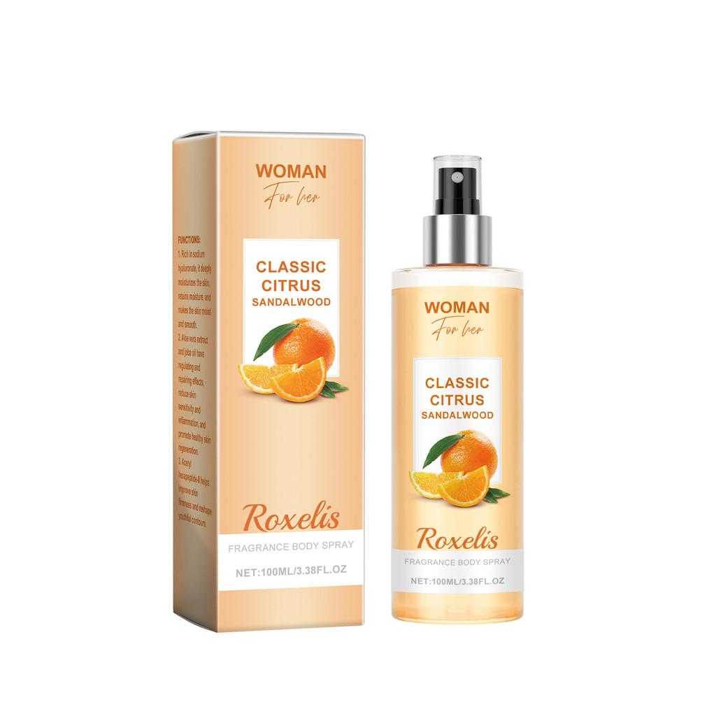 Refreshing Body Spray With Floral And Fruity Essence For Lasting Fragrance 100ml Ideal For Neck And Wrists