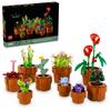 LEGO Icon Small Plant Building Set Cactus Decoration Gift Idea Flower Lover Carnivorous Tropical Dry Plant Plant Collection Creative Building Set for