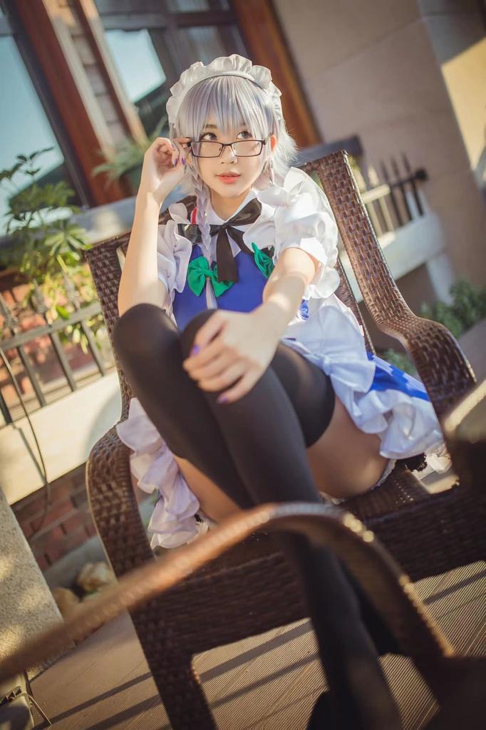 COSSA Костюм для косплея Изаёи Сакуи с париком, Стиль Изаёи Сакуи, Аниме, Хэллоуин, Сценический костюм, Рождество (L)