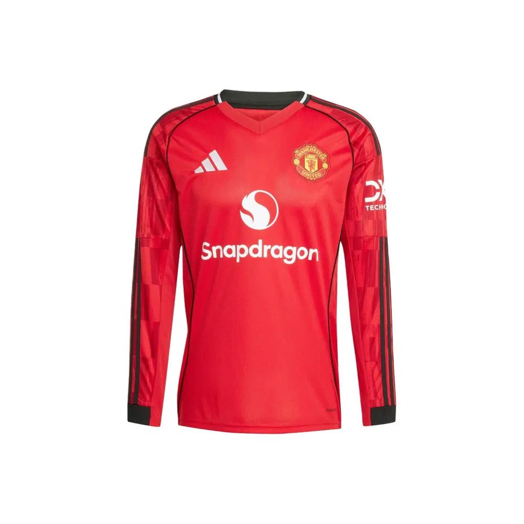 adidas Футбольная футболка Manchester United 25/26 ДОМАШНЯЯ AEROREADY Fan Edition Мужская