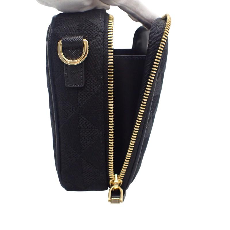 Prada 2VH069 Сумка через плечо черный полиэстер/сафьян мужская