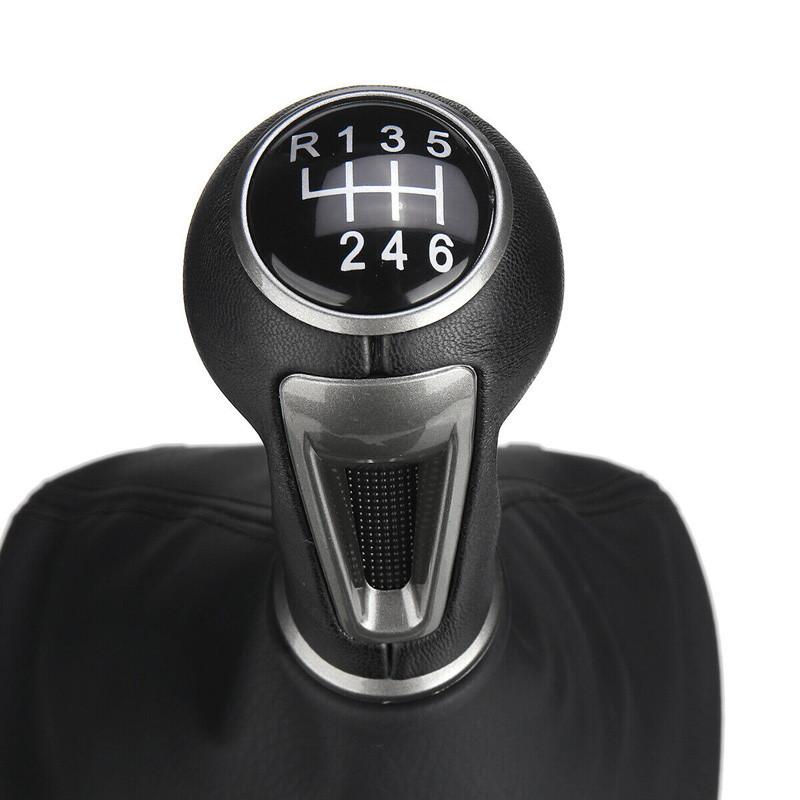 For Seat Altea 2004-2012/For Seat Toledo III 2004-2009 5/6 Speed Car Gear Stick Shift Knob with Leather Boot