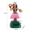 Toy Swinging Bobble Shaking Head Doll Dancing Hula Girl Solar Swinging Doll Swinging Hawaiian Girl