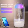 Светодиодный светильник-медуза с Bluetooth-динамиком, Hi-Fi стерео, плавающий динамик-медуза, 1800 мАч, световая атмосфера для дома и офиса