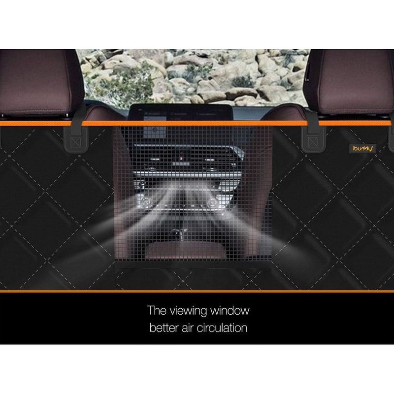 SUV Cargo Liner for Dogs, Waterproof Dog Cargo Cover with Bumper Flap Protection Durable Toyota Rav4 Trunk Mat for Pets Keep You