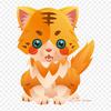 Con Meo Felidae Iron On Heat Transfer Printing Vinyl Patches Sticker for Clothes DIY Appliques Washable Patches