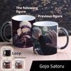 Jujutsu Kaisen Gojo Satoru Field Expansion Double-layer Pattern Heat-changing Color Cup Creative Anime Mug Ceramic Water Cup