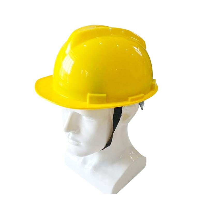 V-образная защитная каска из ПЭ, регулируемая, хорошо заметная для строителей, ударопрочная защитная каска