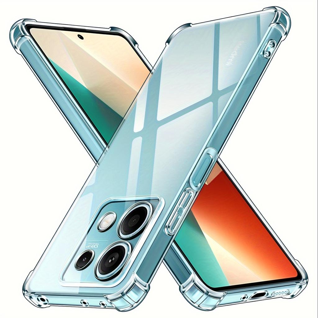 Мягкий противоударный чехол Crystal Airbag для Xiaomi Redmi 13C Note 13 4G 5G Note 13 Pro Note13 Pro Plus 5G Phone Cover Shell