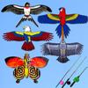 Family Trips Garden Outdoor Sports Flying Bird Kites Large Eagle Kites Plastic Eagle Kite Kite Line