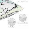Simons Cartoon Cat Cats Printing Pillowcase Cushion Cover Throw Pillow Cover Y2K Sofa Decoration Square Multi Size