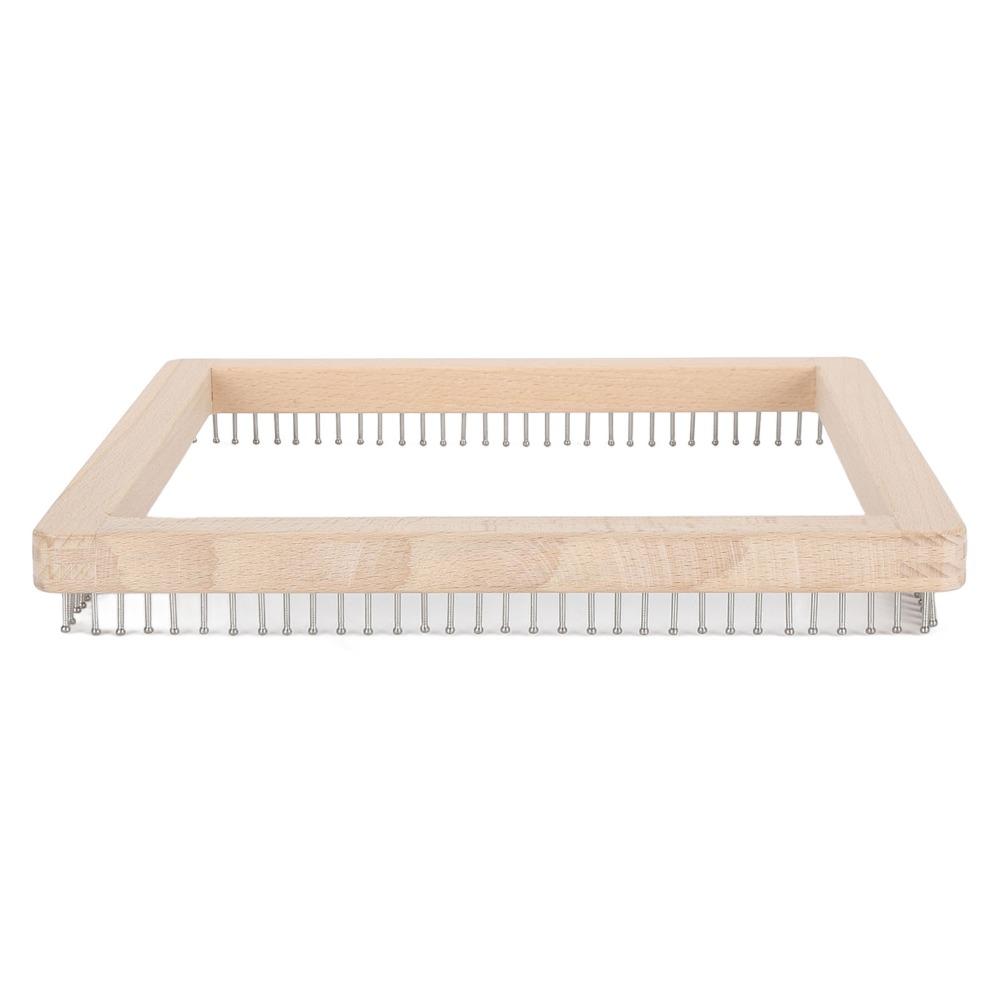 Wooden Weaving Loom Square Shape Weaving Board Handmade Knitting Board DIY Projects