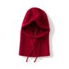 Autumn and winter new thickened warm% wool men's and women's legal hats integrated wool hat scarf