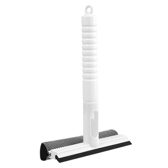 Ракель для оконного стекла с распылителем воды, нескользящая ручка, подвесное хранилище, многофункциональное чистящее средство 3-в-1