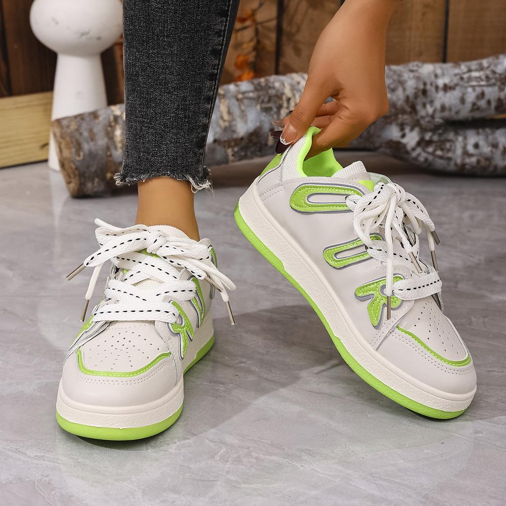 Модные женские кроссовки Дизайнерская модная повседневная вулканизированная обувь Высокие кроссовки на платформе Кожаные кроссовки Студенческие спортивные Туфли большого размера для женщин