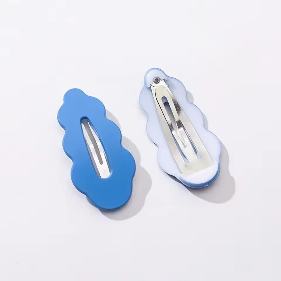 2 шт. Модное украшение для волос Облака Заколки для волос Сладкий головной убор Конфетный цвет Заколки для волос Стиль INS Милая заколка Аксессуары для волос для девочек