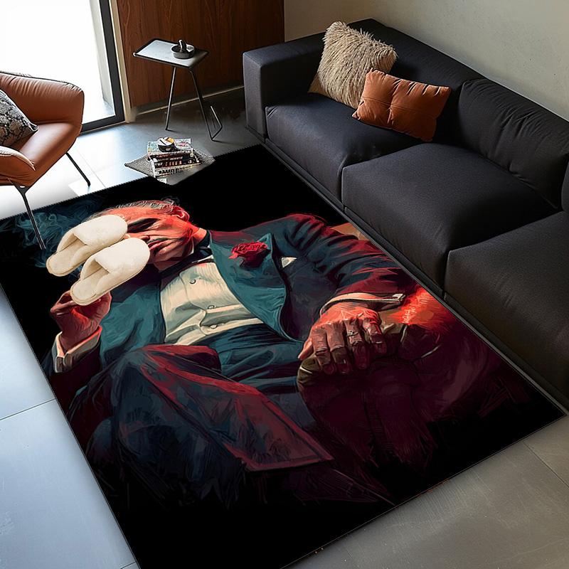 Godfather's Legacy Area Rug Suitable for Indoor And Outdoor,Carpets for Kitchens, Homes, Offices, Living Rooms,Home Decor,Christmas Gift