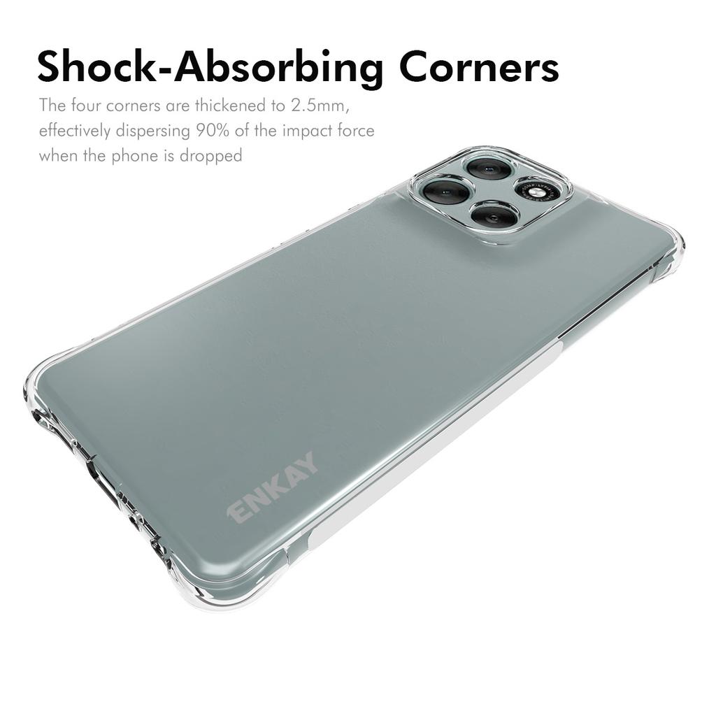 Прозрачный чехол для телефона Motorola Moto G86 5G, противоударный, противоскользящий чехол из ТПУ