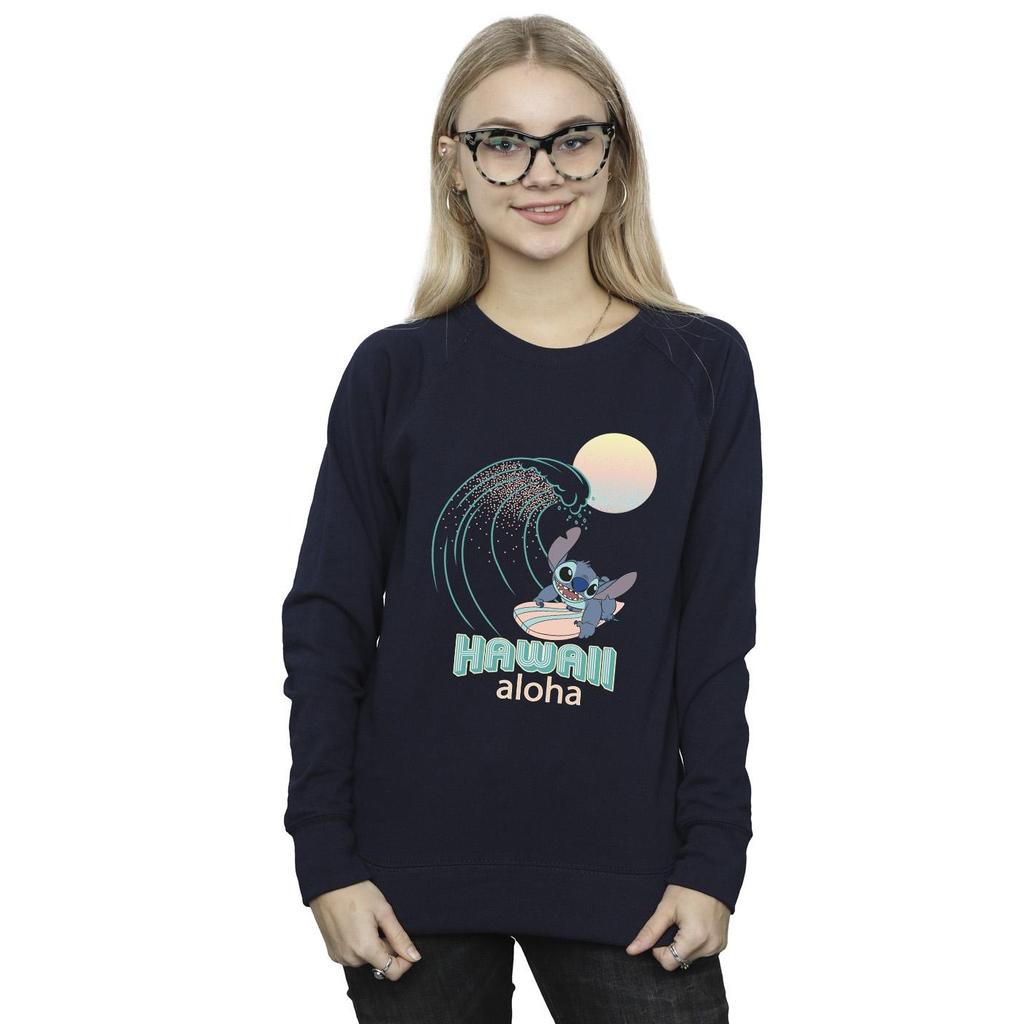 Disney Womens/Ladies Lilo And Stitch Hawaii Sweatshirt