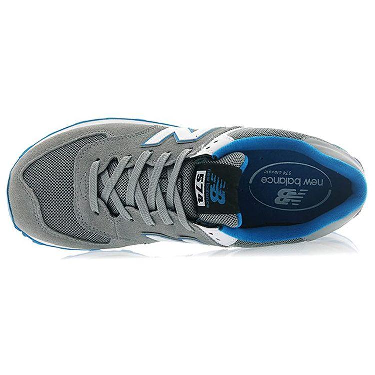 New Balance Кроссовки унисекс 574 Core Plus Светло-серые синие ML574CPH