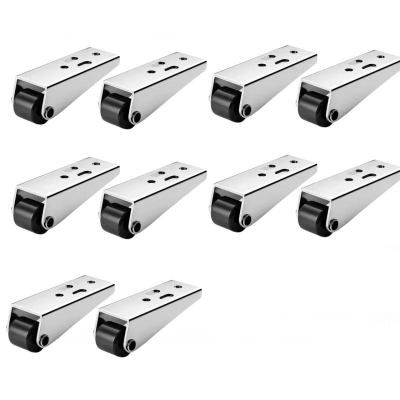 Вертикальный направляющий ролик для раздвижной двери, Легкий плавный направляющий ролик, Мини-бесшумный ролик для раздвижной двери, Одинарный ролик