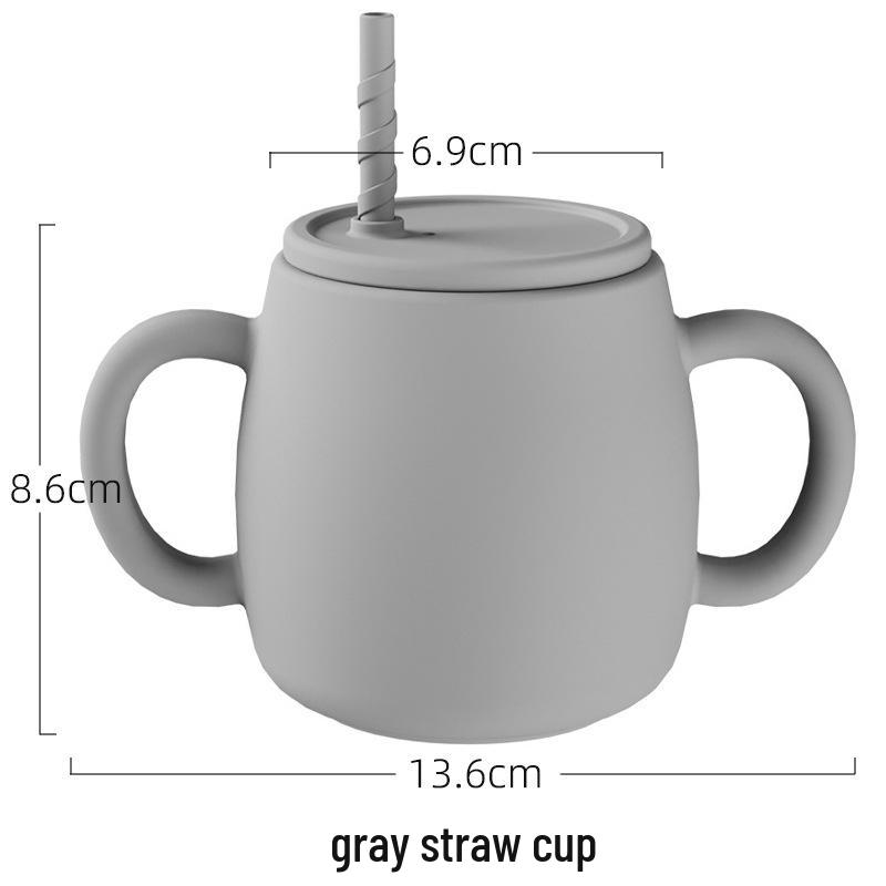 Силиконовый набор ковриков на присосках: Детская и для малышей пищевая термостойкая вилка, ложка и тарелка с секциями