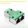 Адаптер-сплиттер RJ45, сетевой разъем Aoiutrn USB 1 на 2, двойной разъем LAN Ethernet, удлинительный кабель 8P8C для Cat5,5e, Cat6,7