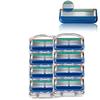 8pcs/lot Excellent Shaving 5 Layers Razor Blades Compatible for Gillettee Fusione For Men Face Care