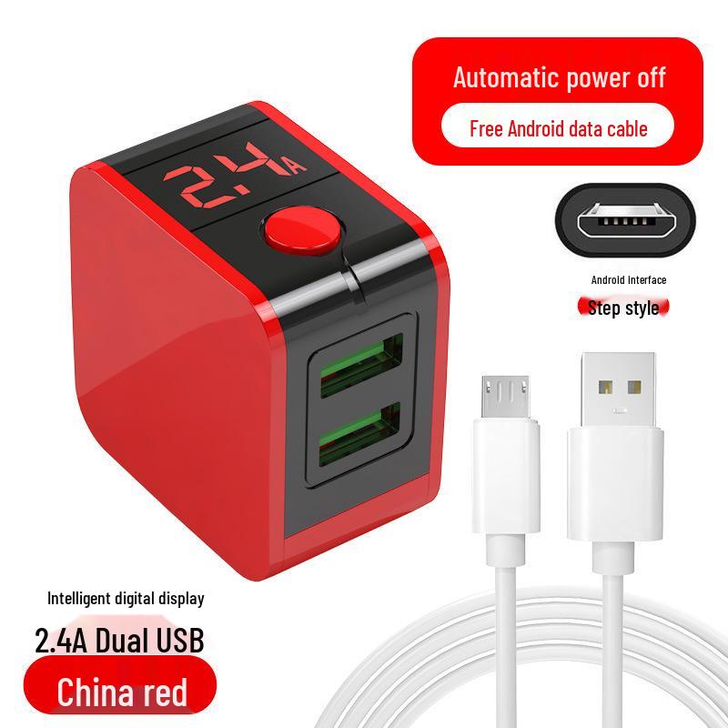 Многопортовое USB-зарядное устройство с быстрой зарядкой, функцией автоотключения и защитой от перезаряда для iPhone