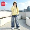 Miniso Girls' Spring/Autumn Casual Two-Piece Set