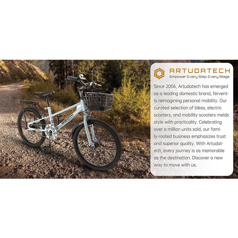 20 дюймов подростковый детский велосипед детский велосипед для мальчиков и девочек с корзиной