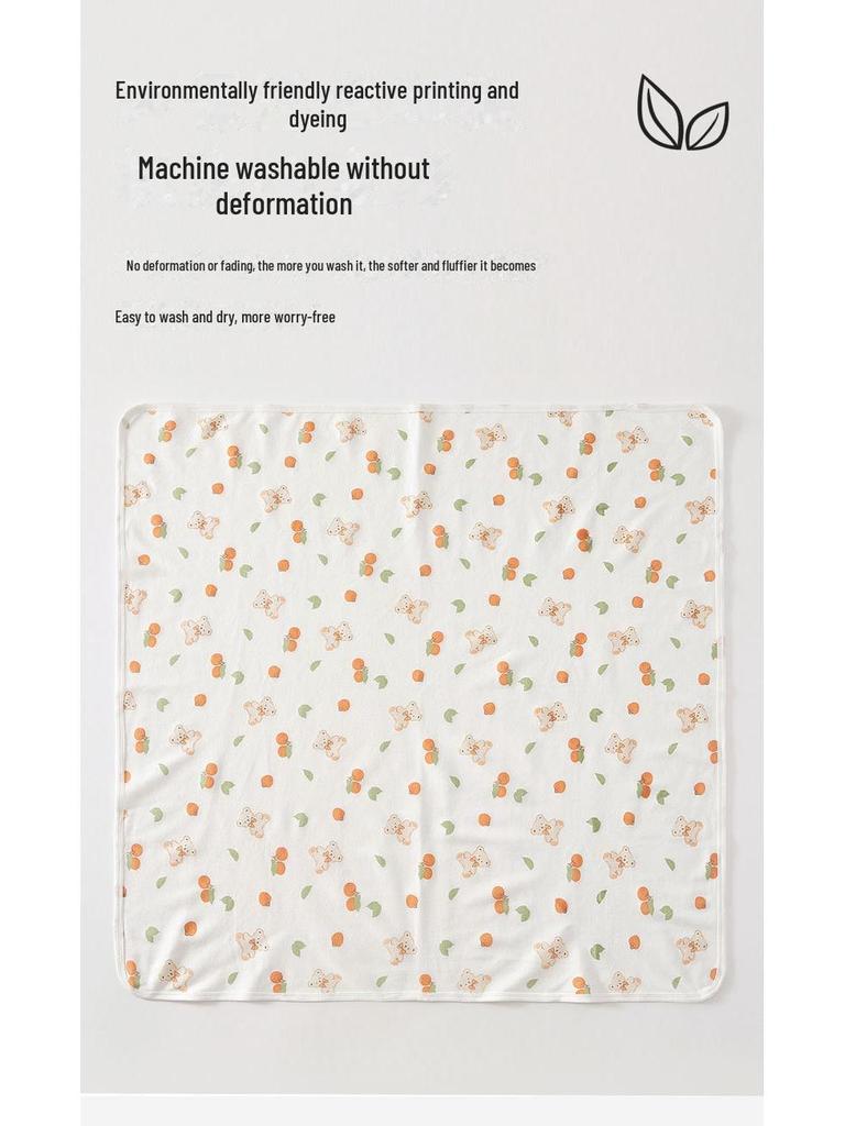 Детское одеяло класса А из чистого хлопка для новорожденных на осень и зиму