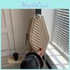 Chic Medium Sized Pu Shoulder Bag With Elegant Chain For Everyday Use