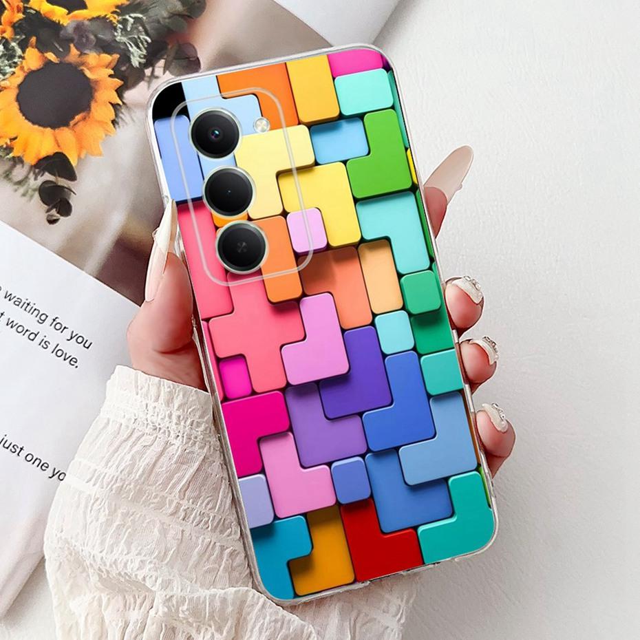 Fashion Painting Case For Xiaomi Redmi 15 5G Note 15R Soft Silicone TPU Phone Cases For Redmi Note15R Redmi15 5G Covers Bumpers