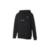 Puma Logo Front Pullover Hoodie Men Tops Black 897926-01