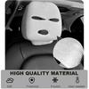 2 PCS Car Headrest Cover, Personalized Funny 3 Hole Auto Seat Full Face Mask Headcover, Ski Mask Wrap Protection for Front Seat Head Rest Decoration,