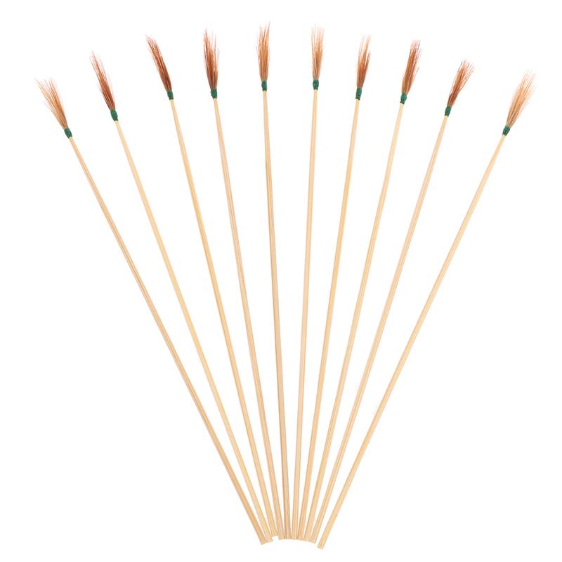 10 шт. бамбуковое перо для удаления ушной серы кюретка для чистки ушных раковин ложка для чистки палочка