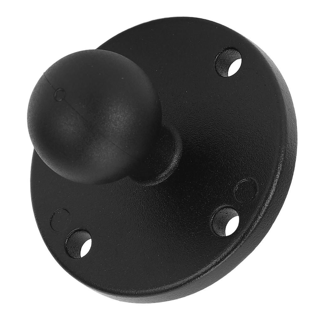 Metal AMPS Adapter Plate 1in Round Ball Mount 4 Hole Pattern Drill Base Aluminium Alloy for Bracket