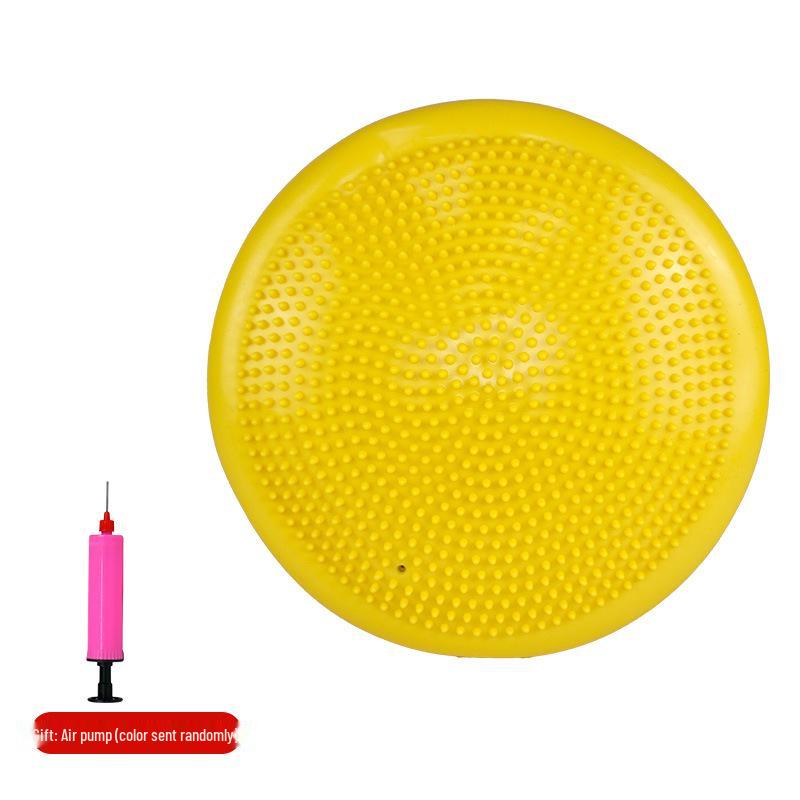 Диск для баланса для йоги: Взрывобезопасная надувная подушка для фитнеса и массажа