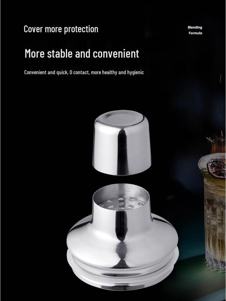 600ml Glass Shaker Set for Coffee and Bubble Tea