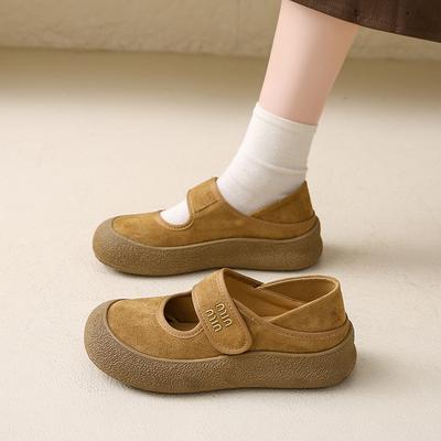 Модная дизайнерская ретро женская обувь слипоны лоферы на липучке, повседневные балетки для платья, женские мокасины, шлепанцы, удобная обувь для ходьбы