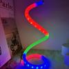 Креативная светодиодная настольная лампа RGB Phantom Color Spiral Minimalist Dimmable LED Table Lamp USB Power Table Lamp Спальня Офис Прикроватная тумбочка