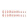 Накладные ногти Love Gradual Change Wearing Nail Removable Piece Simple Line Fine Flash Nail Patch 24 шт.